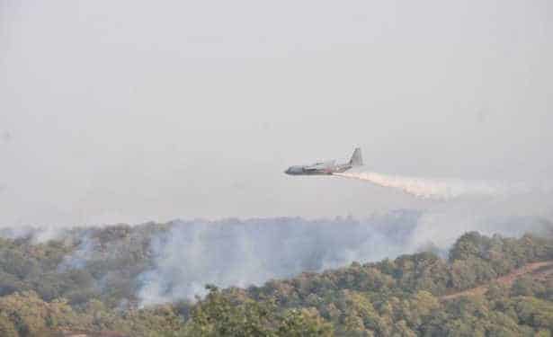 Tunisie : L’armée de l’air effectue 20 sorties pour éteindre les incendies déclarés à mont Sidi Mansour à Zaghouan, Sidi mechrgui à Sajnan et Bargou à Siliana