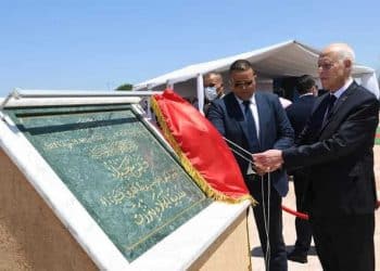 Tunisie : Le président de la République , Kaïs Saïed donne le coup d’envoi des travaux pour le nouveau pont de Bizerte