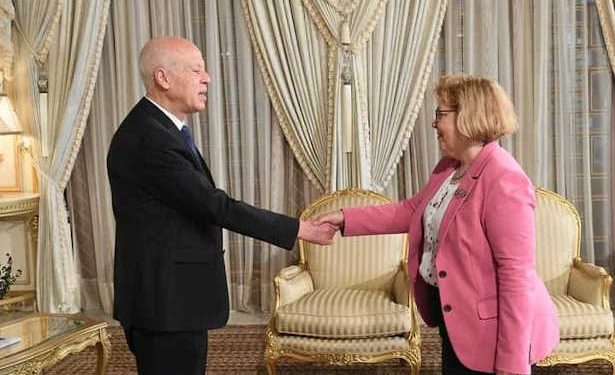 Tunisie:  Le chef de l&rsquo;Etat, Kais Saied reçoit  la secrétaire d’Etat adjointe US aux affaires du Proche-Orient, Barbara A. Leaf à Carthage