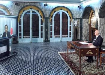 Tunisie : Le chef de l&rsquo;Etat, Kaïs Saïed s’entretient avec le Premier ministre japonais Fumio Kishida