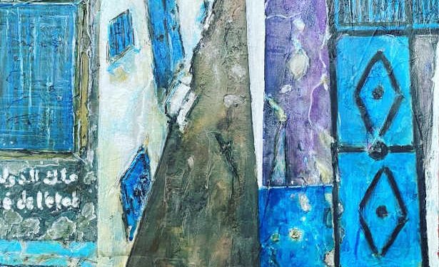 France : Nouvelle œuvre de l’artiste peintre et lettré Mehdi Ghalleb intitulée “Rides d’expression ”