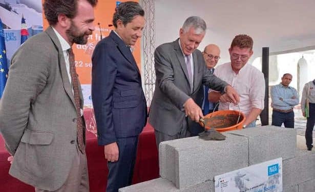 Tunisie-France : L&rsquo;ambassadeur de France en Tunisie , André Parant préside la cérémonie de pose de la première pierre du futur nouvel Institut français de Sousse