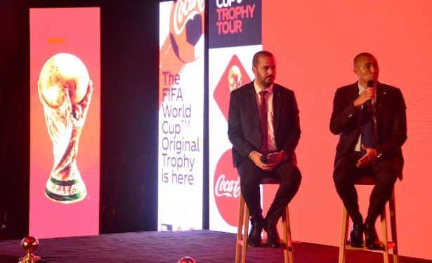 Coupe du Monde : La Tunisie accueille le trophée de la Coupe du Monde de la FIFA™ et la légende du football David Trezeguet