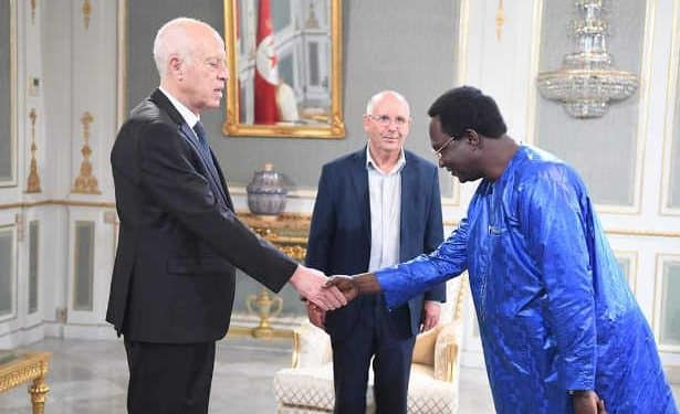 Tunisie : Le président de la République, Kais Saied  reçoit le président de la Confédération internationale des syndicats 