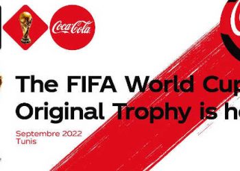 Tunisie : Dans le cadre d’une tournée internationale organisée par Coca-Cola, le trophée de la Coupe du Monde de la FIFA™ bientôt en Tunisie