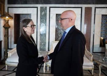 Tunisie : La cheffe du gouvernement, Najla Bouden félicite l’ambassadeur d’Italie en Tunisie, Lorenzo Fanara pour la réussite des législatives dans son pays