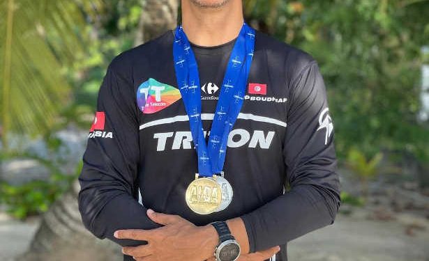 Tunisie : Carrefour Tunisie, sponsor officiel de l&rsquo;apnéiste tunisien Walid Boudhiaf, félicite le champion du monde d&rsquo;apnée