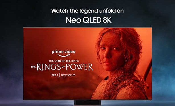 Samsung Electronics et Prime Video donnent vie à la série « The Lord of the Rings : Rings of Power » en « 8K »
