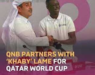 Le groupe Qatar National Bank choisit Khaby Lame comme ambassadeur pour la Coupe du monde 2022