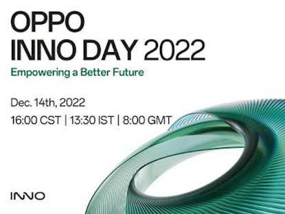 OPPO dévoilera une nouvelle technologie de pointe et son engagement à «offrir un avenir meilleur» lors de son événement annuel INNO DAY 2022 , le 14 décembre