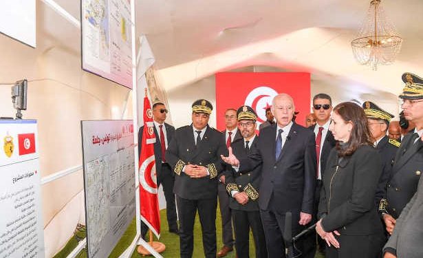 Tunisie : Le président de la République donne le coup d&rsquo;envoi des travaux de l’autoroute reliant Tunis à Jelma