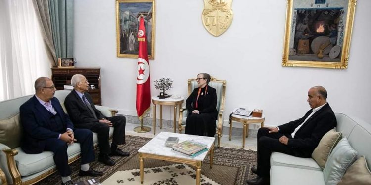 Tunisie : Rencontre Bouden et Sahbeni,Secrétaire Général de l’Union des travailleurs de Tunisie