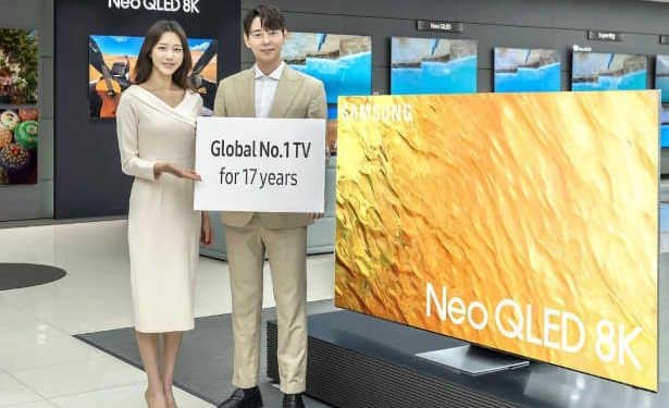 Samsung domine le marché mondial de la télévision pendant 17 années consécutives