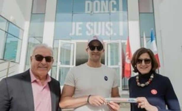 Tunisie : A 500 jours des Jeux Olympiques de Paris 2024, la Tunisie participe au « Relais autour du monde » avec le triple champion olympique Oussama Mellouli