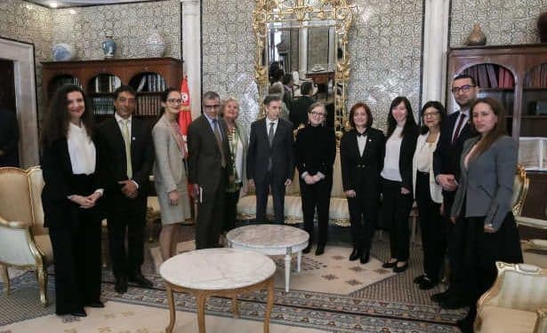Tunisie : La cheffe du gouvernement , Najla Bouden entretient avec les représentants d’organisations internationales actives en Tunisie