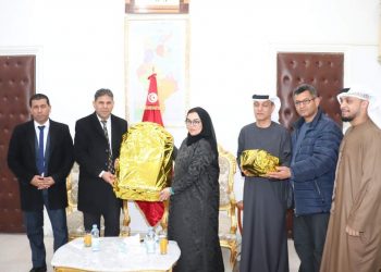 Tunisie : première visite du nouvel ambassadeur  des Émirats arabes unis  aux régions intérieurs