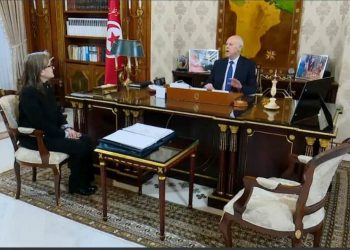 Tunisie : Le chef de l&rsquo;Etat, kais Saïed s&rsquo;entretient avec la cheffe du gouvernement  et dément  les rumeurs de sa maladie