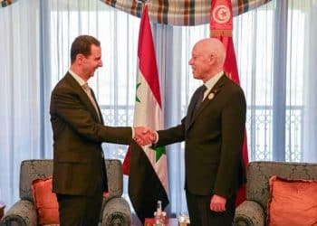 Sommet Arabe Djeddah : Entretien Kais Saied et le président syrien Al -Assad