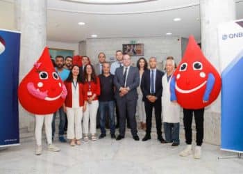 Tunisie : QNB organise une campagne de don du sang en coopération avec le Centre National de Transfusion Sanguine sous le slogan « Soyons généreux et faisons don du sang… Partageons la vie »..