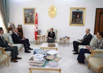 Tunisie : La cheffe du gouvernement, Najla Bouden, reçoit l’ambassadeur de France en Tunisie, André Parant à l’occasion de la fin de sa mission