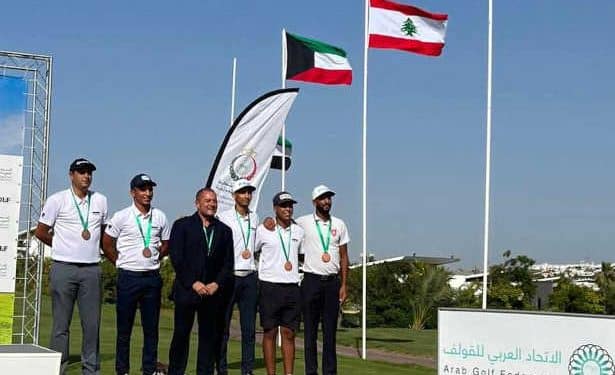 Tunisie : Médaille de bronze pour la Tunisie au 42è championnat arabe de golf 