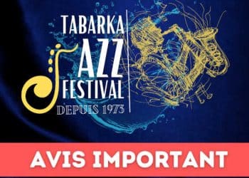 Tunisie : Annulation de la 20ème édition du Tabarka Jazz Festival qui devait également fêter son 50ème anniversaire