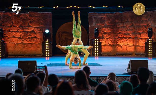 Tunisie :La troupe artistique chinois, The Ningxia performing arts group éblouit le public tunisien sur la scène de Carthage