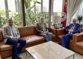 Tunisie : Le gouverneur de la BCT, Marouane Abassi reçoit son homologue libyen et son adjoint