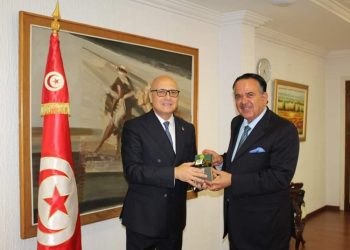 Tunisie: L&rsquo;Ambassadeur de l&rsquo;Etat  du Qatar, Saad bin Nasser Al-Humaidi, reçu par le ministre de l&rsquo;agriculture