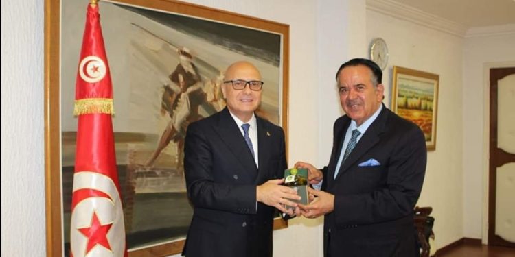 Tunisie: L&rsquo;Ambassadeur de l&rsquo;Etat  du Qatar, Saad bin Nasser Al-Humaidi, reçu par le ministre de l&rsquo;agriculture