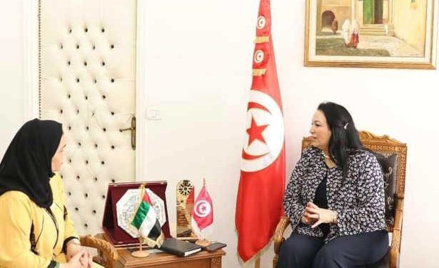 Tunisie : L&rsquo;Ambassadrice des Emirats Arabes Unis à Tunis, Imen Ahmed Sellami reçue par la ministre de la Famille, de la Femme, de l&rsquo;Enfance et des Personnes âgées