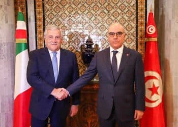 Tunisie : Le ministre des affaires étrangères reçoit Antonio Tajani, vice-Premier ministre italien et ministre des Affaires étrangères et de la Coopération internationale