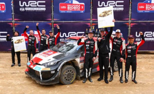 Toyota Gazoo Racing remporte le titre WRC pour la  troisième année consécutive