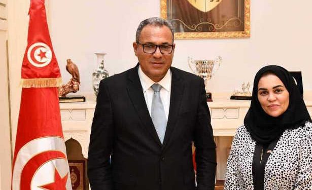 Tunisie: L&rsquo;Ambassadrice des Emirats Arabes Unis à Tunis, Dr.Imen Ahmed Sellami rencontre  le ministre de l&rsquo;Éducation Mohamed Ali Bougdiri