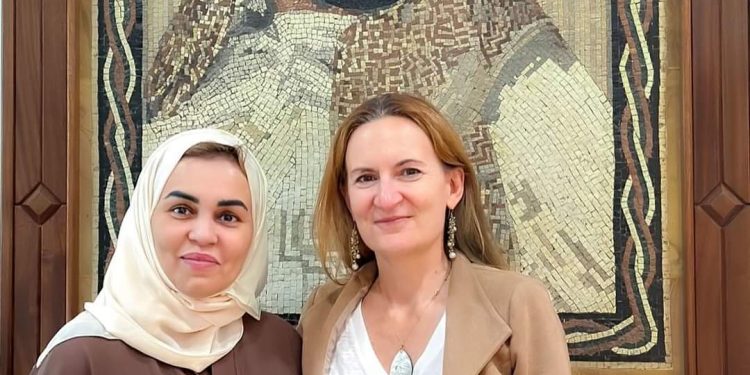 Tunisie:  Son Excellence Anne Guéguen, Ambassadrice de la République française en Tunisie reçue  par Dr imen Sellami, ambassadrices des Émirats Arabes Unis