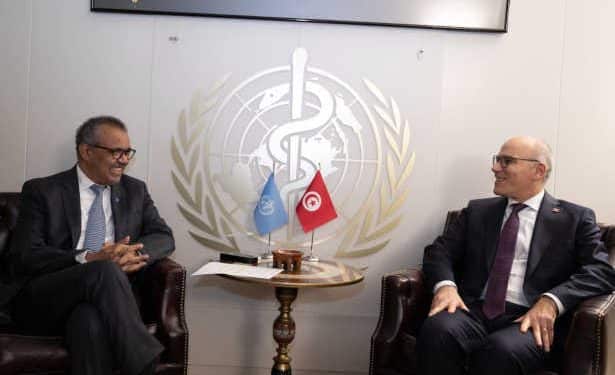 Tunisie : Le ministre des affaires étrangères rencontre Tedros Adhanom Ghebreyesus, Directeur Général de l’Organisation mondiale de la santé (OMS)