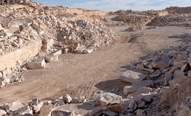 Tunisie : Récupération d&rsquo;une carrière de pierre marbrée dans le gouvernorat de Kasserine