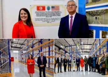 Tunisie-Coopération tuniso-américaine : inauguration de l’entrepôt de stockage de médicaments au Bardo