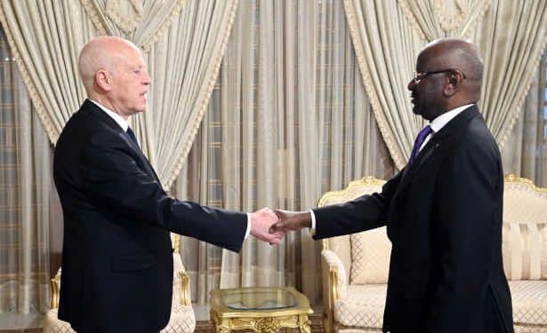 Tunisie : Le chef de l’Etat, reçoit le ministre des Affaires étrangères, de la Coopération et des Mauritaniens à l’étranger, Mohamed Salem Ould Marzouk