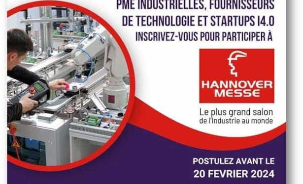 Tunisie: Le ministère de l’Industrie, des Mines et de l’Energie lance, en partenariat avec la GIZ et l’ONUDI, un appel à candidature pour participer au Salon Hannover Messe qui se tiendra en Allemagne du 22 au 26 avril