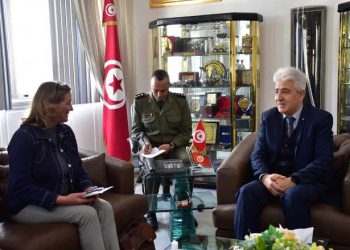 Tunisie : Le ministre de la Défense nationale reçoit la sous-secrétaire d’État adjointe à la Défense, chargée des Affaires africaines,Jennifer Zakriski