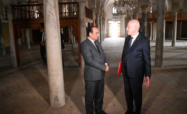 Tunisie : Visite Inopinée du président de la République à la mosquée de la Kasbah