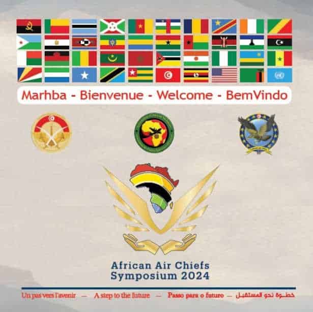 Tunisie : L&rsquo;armée de l&rsquo;air accueillera du 26 février au 1er mars 2024 le 13ème symposium des Chefs d&rsquo;état-major de l&rsquo;Armée de l&rsquo;air africains