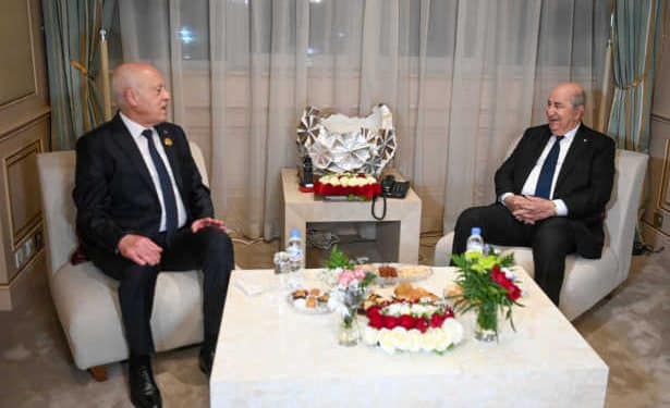 Tunisie : Le président de la République s’entretient avec son homologue algérien, Abdelmajid Tebboune