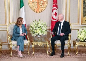 Tunisie : Le chef de l&rsquo;Etat reçoit à Carthage, Giorgia Meloni, accompagnée d’une délégation de haut niveau