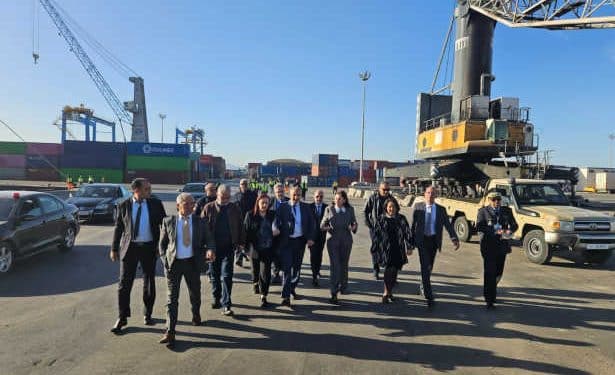 Tunisie :La ministre de l’Equipement et de l’Habitat, chargée de la gestion du ministère des Transports, effectue une visite de terrain dans les ports de commerce de Radès et de La Goulette