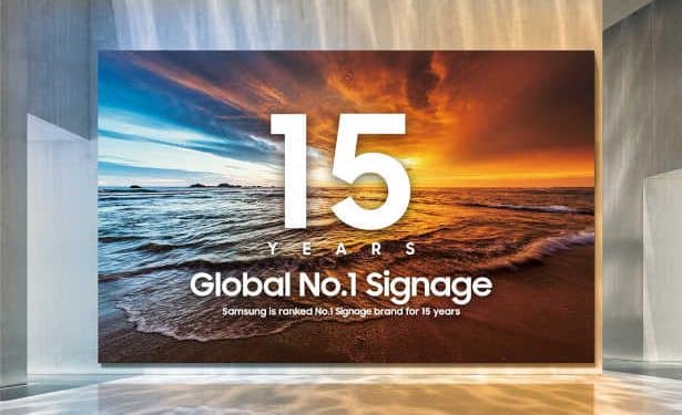 Samsung numéro un sur le marché mondial de l’affichage numérique pour la quinzième année consécutive