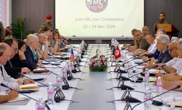 Tunisie : Réunion de la 36ème session de la commission militaire tuniso-américaine à Tunis