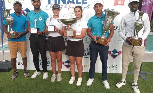 Tunisie-Finales du championnat de Tunisie de golf:5ème titre pour Elyes Barhoumi,1er pour Isra Bouamor