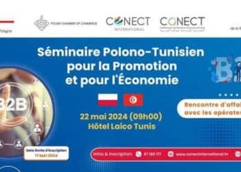 Tunisie : Séminaire Polono-Tunisien pour la Promotion et pour l&rsquo;Économie, le mercredi 22 mai